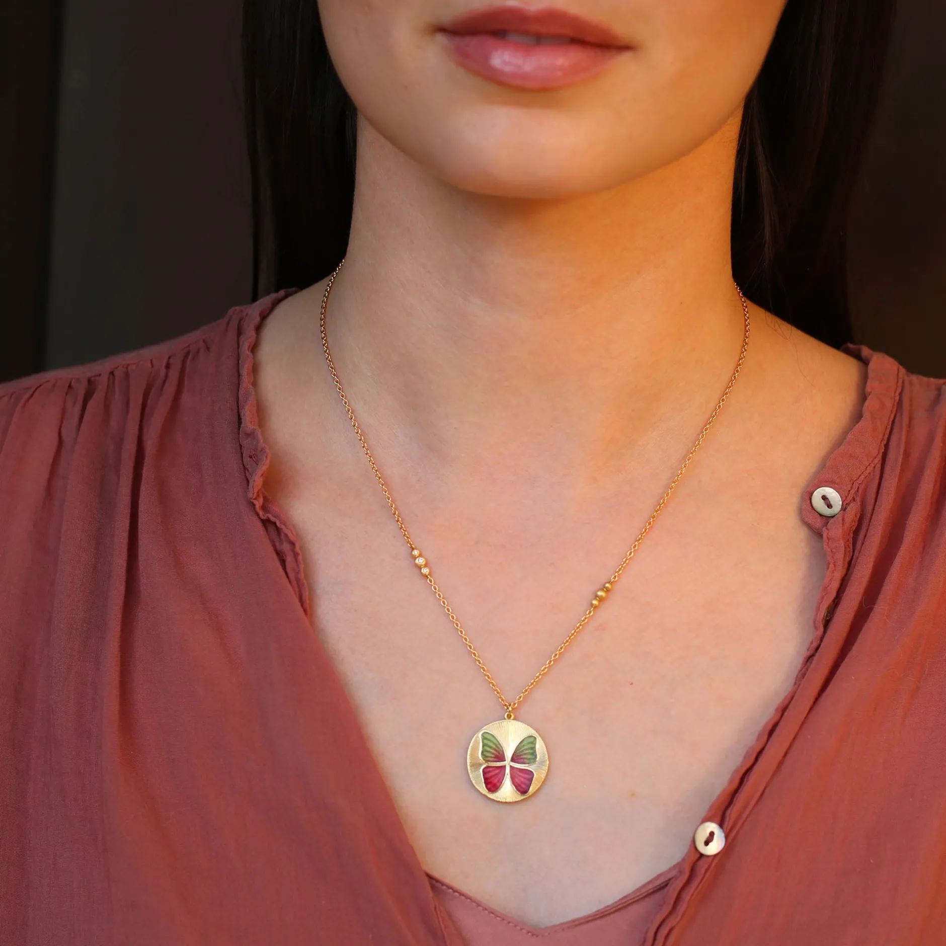 butterfly_enamel_necklace_3.webp BUTTERFLY ENAMEL NECKLACE^Brooke Gregson Store