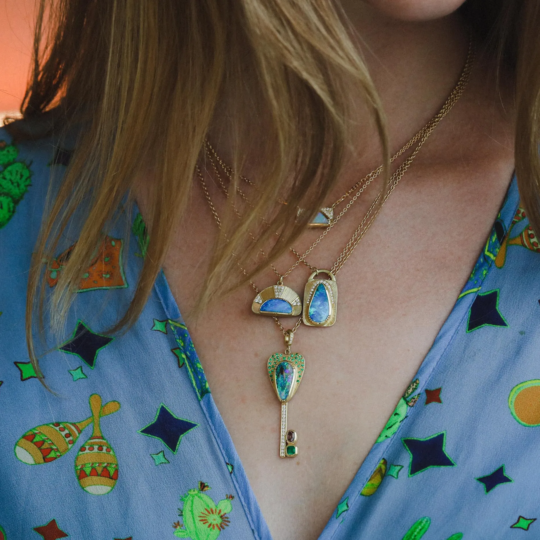 opal_diamond_lock_necklace_3.webp OPAL DIAMOND LOCK NECKLACE^Brooke Gregson Discount